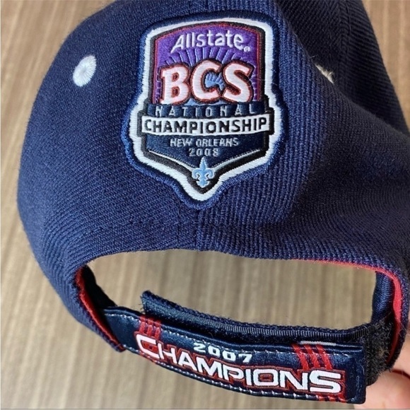 ADIDAS LSU 2007 blue/white hat - Picture 8 of 8